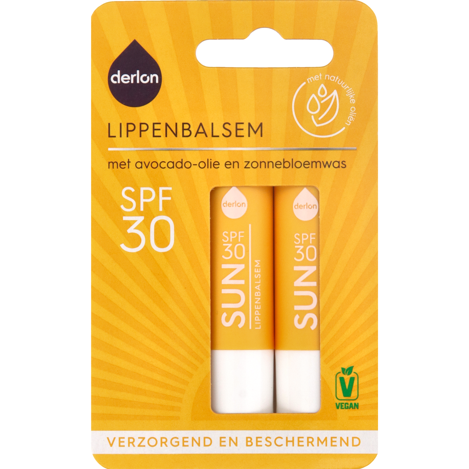 Derlon Lippenbalsem classic 2 st Doos 2 st
