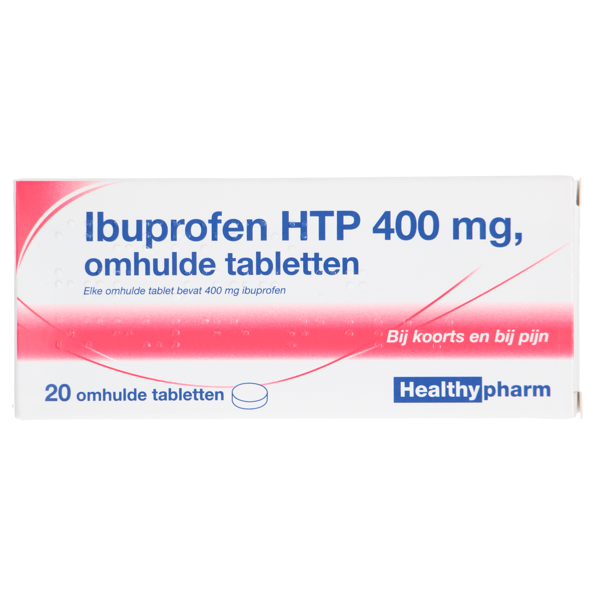 HTP Ibuprofen 400 mg Doos 20 st