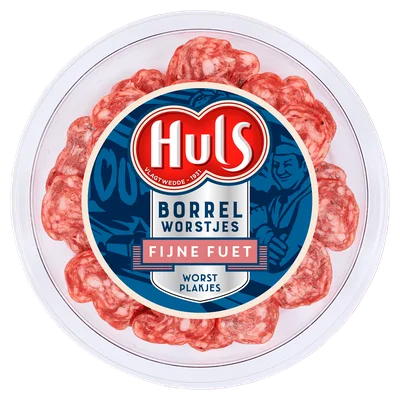 Huls Worstcup klassiek Tray 90 g