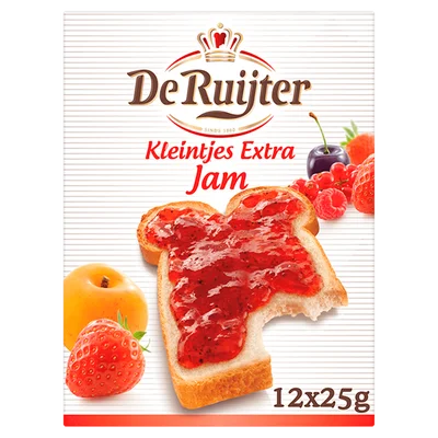 De Ruijter Kleintjes extra jam Doos 300 g