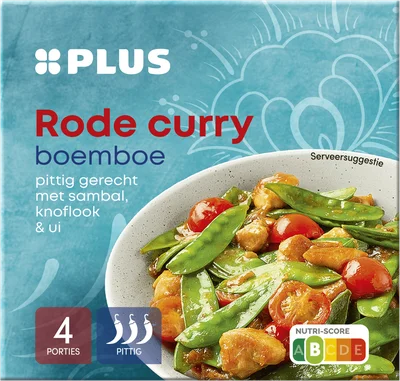 PLUS Boemboe rode curry Kuipje 95 g