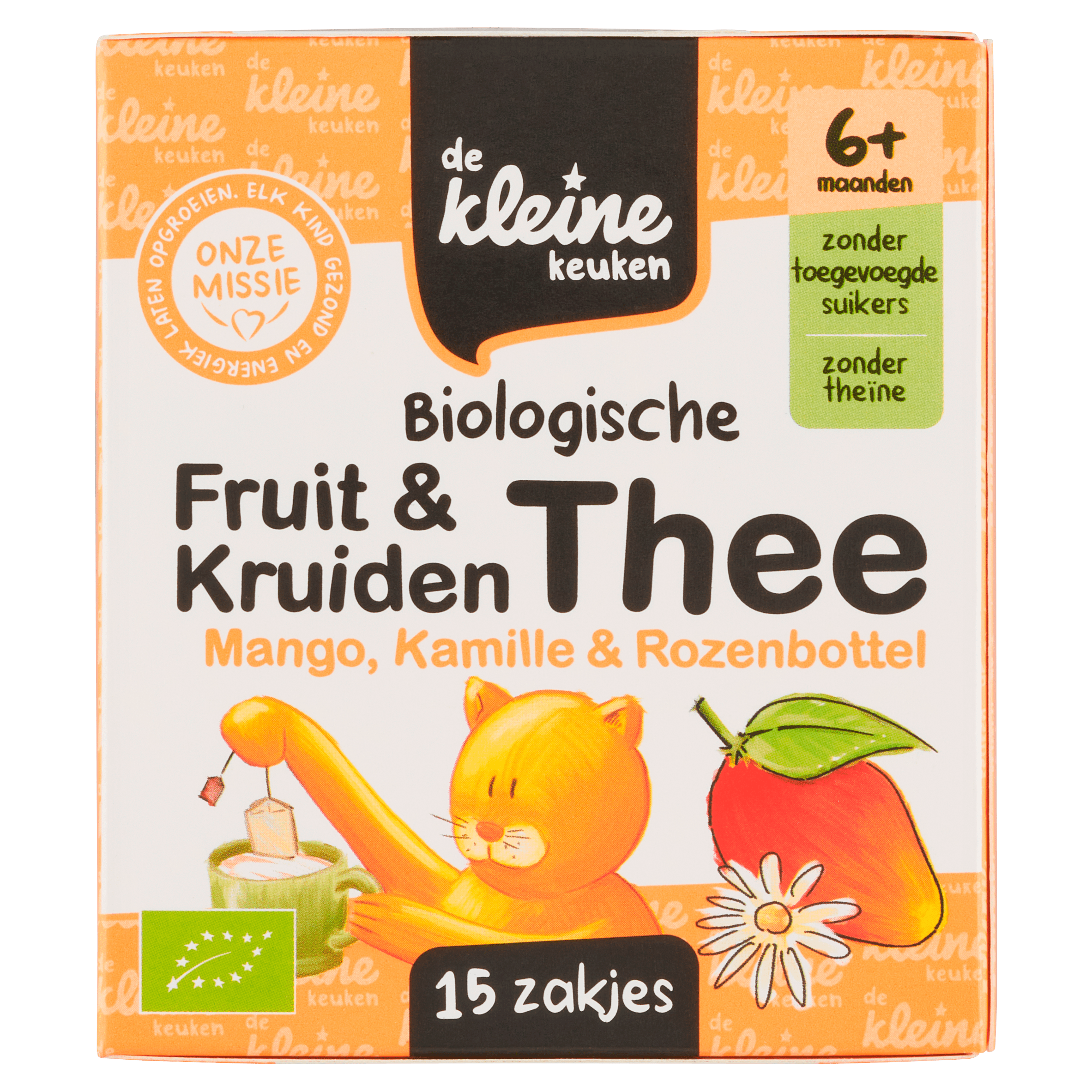De Kleine Keuken Bio mango en pompoen spread 6+ Pot 170 g