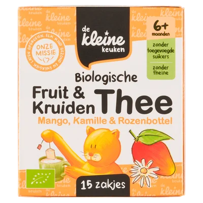 De Kleine Keuken Bio mango en pompoen spread 6+ Pot 170 g