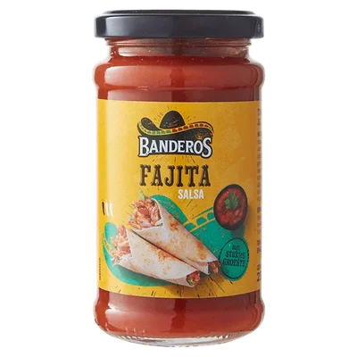 Banderos Fajita salsa Pot 230 g