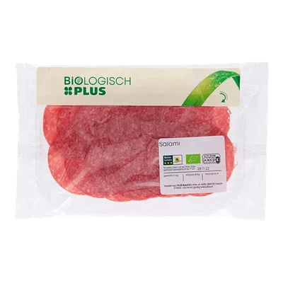 Biologisch PLUS Salami AVA 125 gram