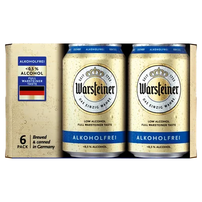 Warsteiner Bier Set 1980 ml