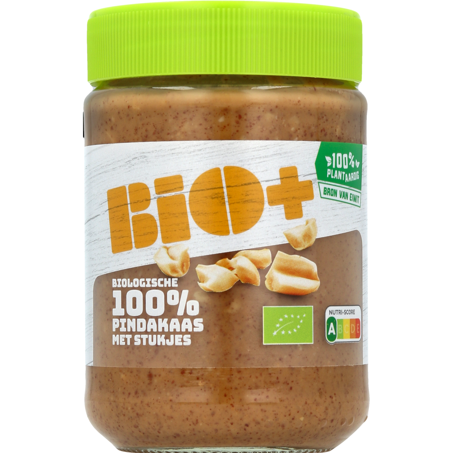 BIO+ Pindakaas 100% crunchy Pot 350 g