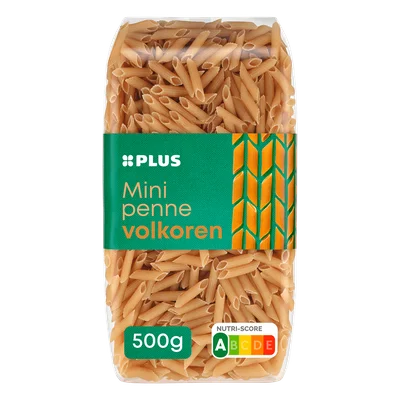 PLUS Mini penne volkoren Stazak 500 g