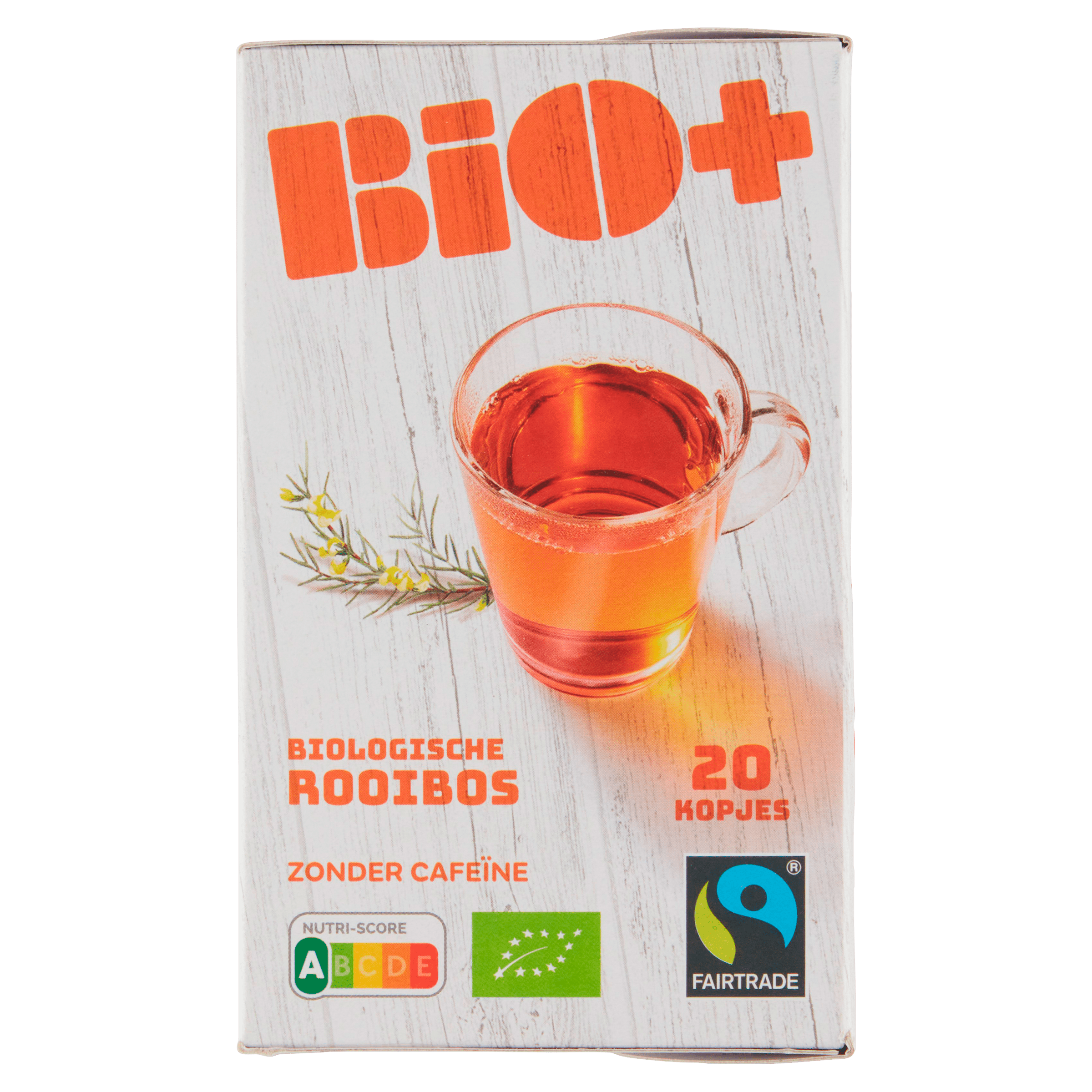 BIO+ Rooibos Fairtrade Doos 20 st
