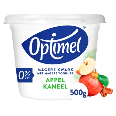 Optimel Kwark variatie 0% vet Beker 500 g