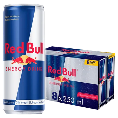 Red Bull Energydrink 8-pack Set 2000 ml