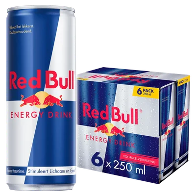 Red Bull Energy drink 6-pack Set 1500 ml