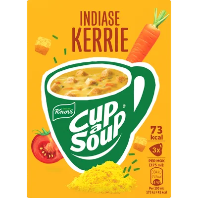 Knorr Cup a soup kerrie Doos 51 g