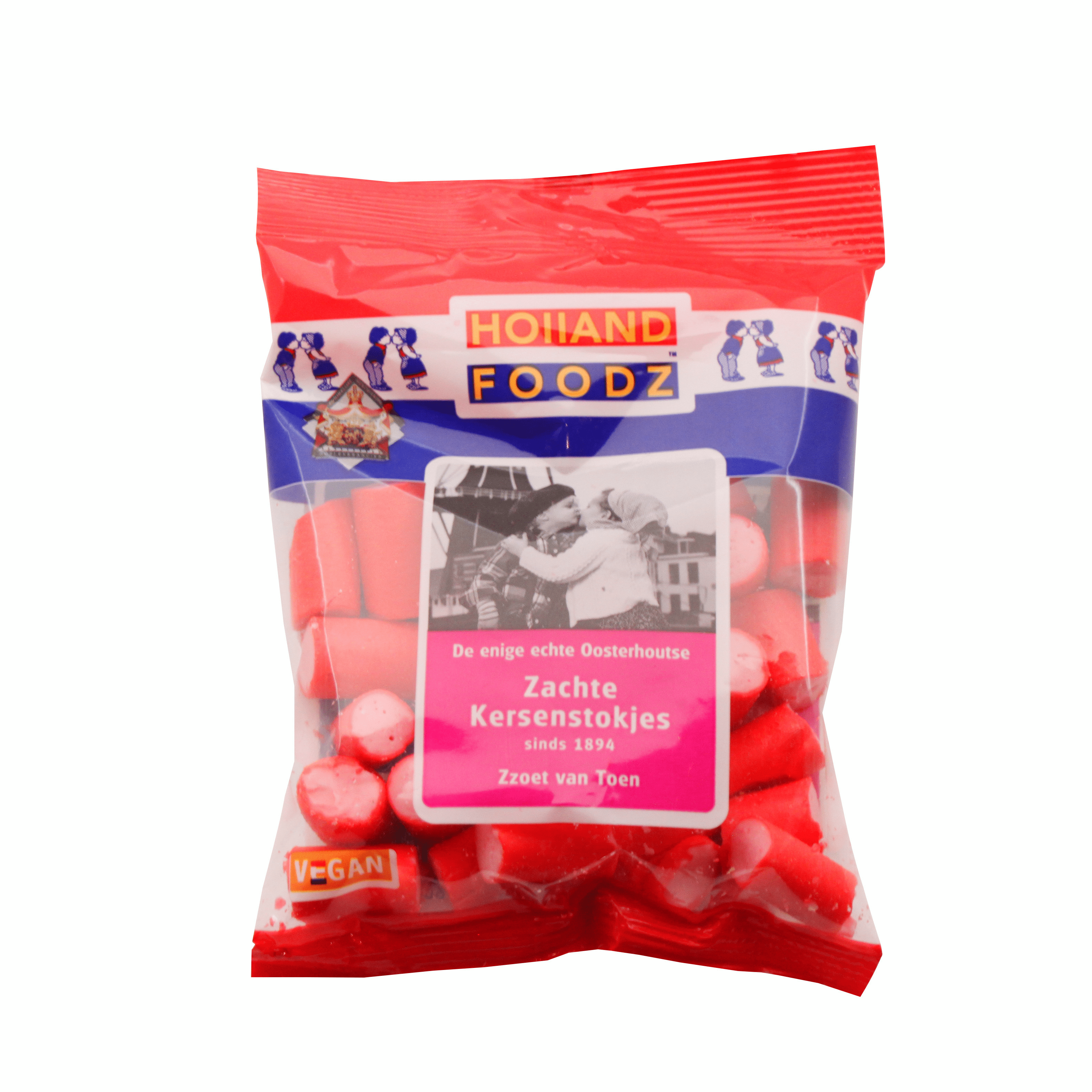 Holland Foodz De Oosterhoutse regenboogstokjes Zak 110 g