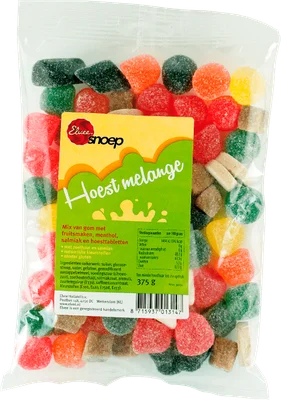 Elvee Hoestmelange Zak 375 g