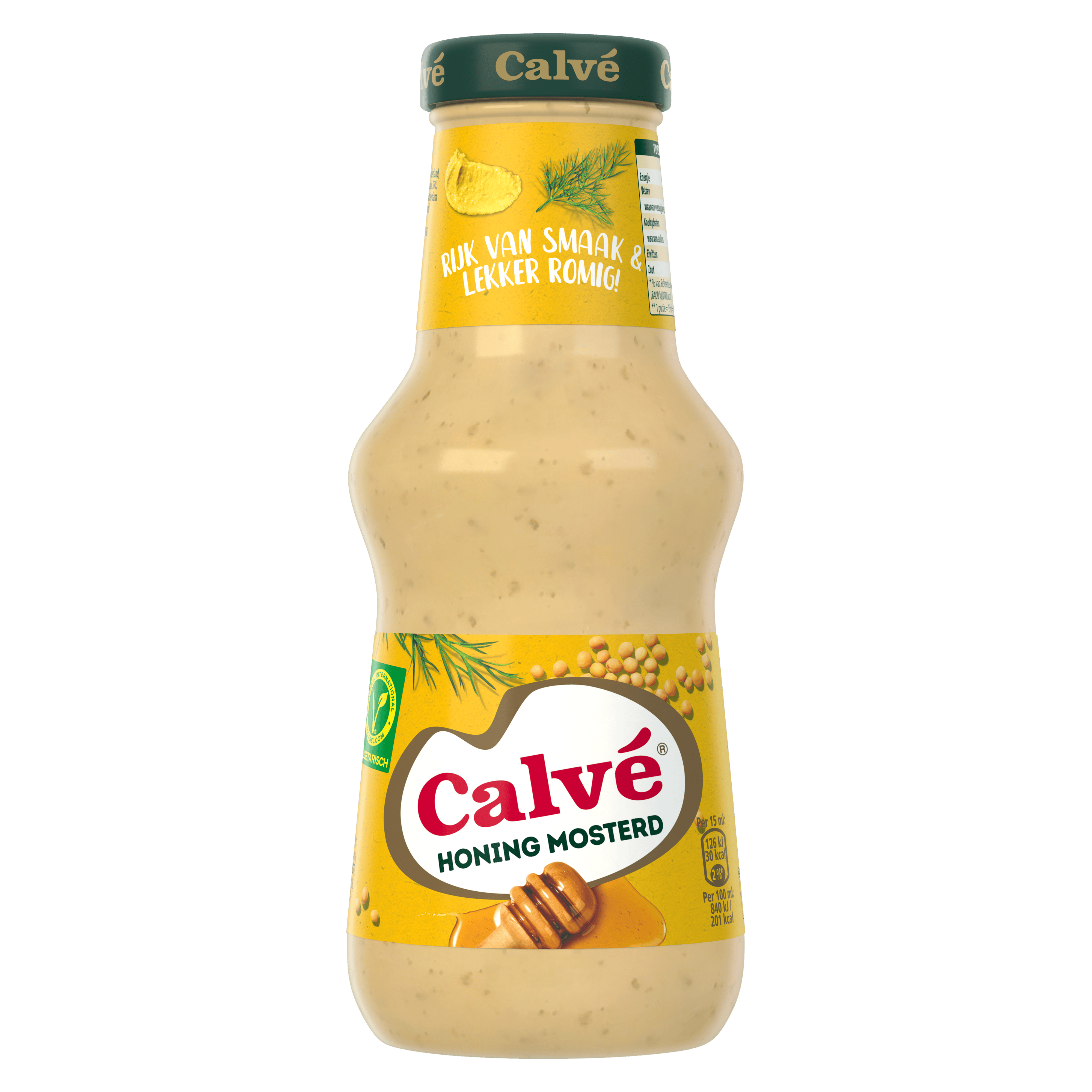 Calvé Partysaus Honing mosterdsaus Fles 250 ml