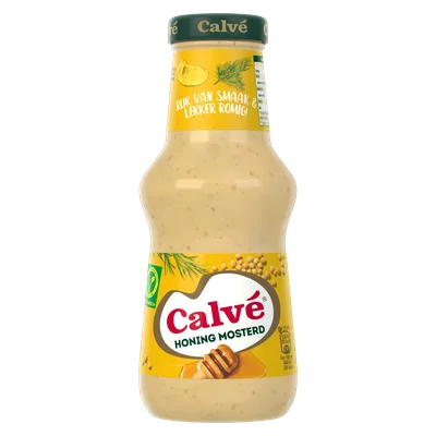 Calvé Partysaus Honing mosterdsaus Fles 250 ml