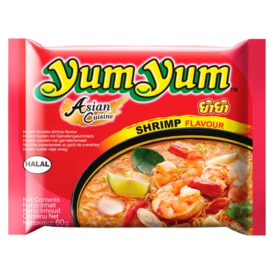 Yum Yum Noodlesoep garnaal Zak 60 g