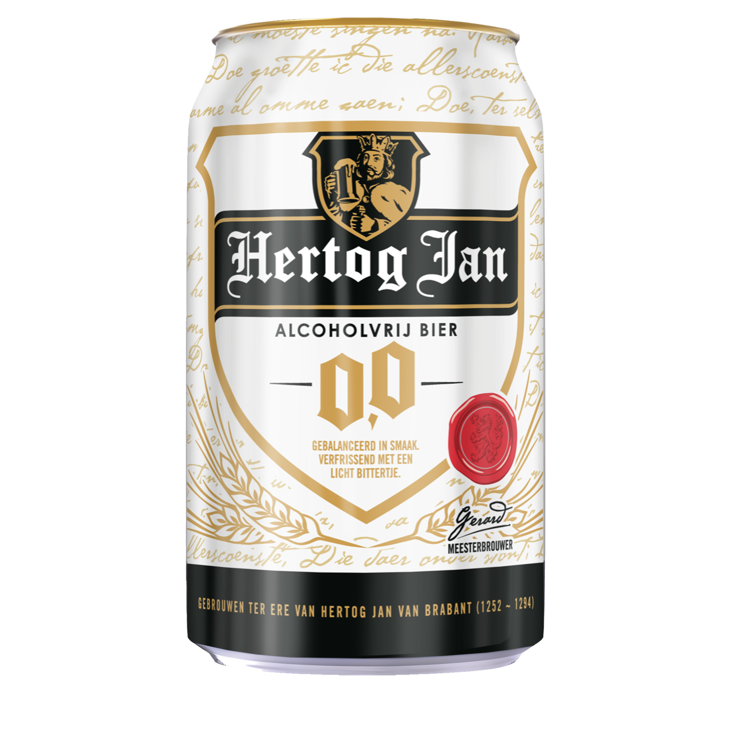 Hertog Jan Natuurzuiver pilsener 0.0% Blik 330 ml