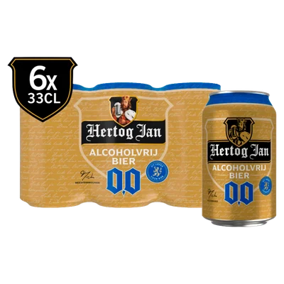 Hertog Jan Natuurzuiver pilsener 0.0% Set 1980 ml