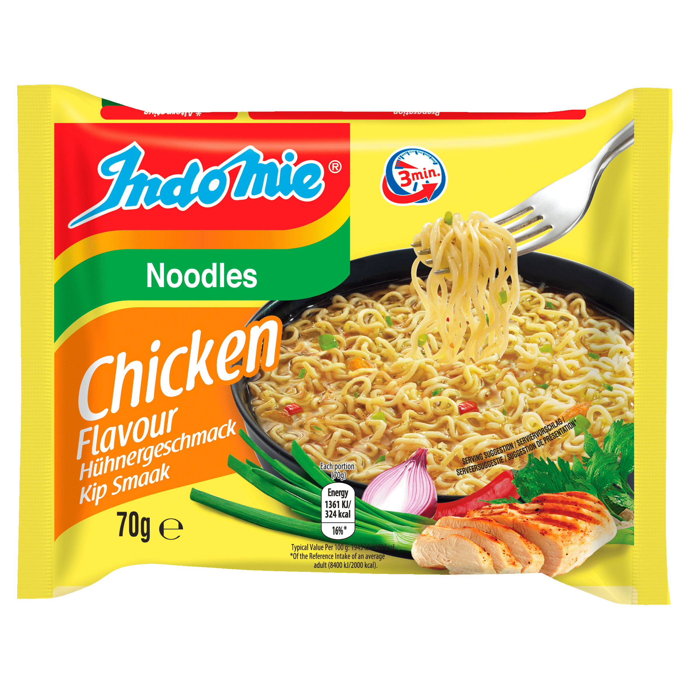 Indomie Instant noedels garnaal Zakje 70 g