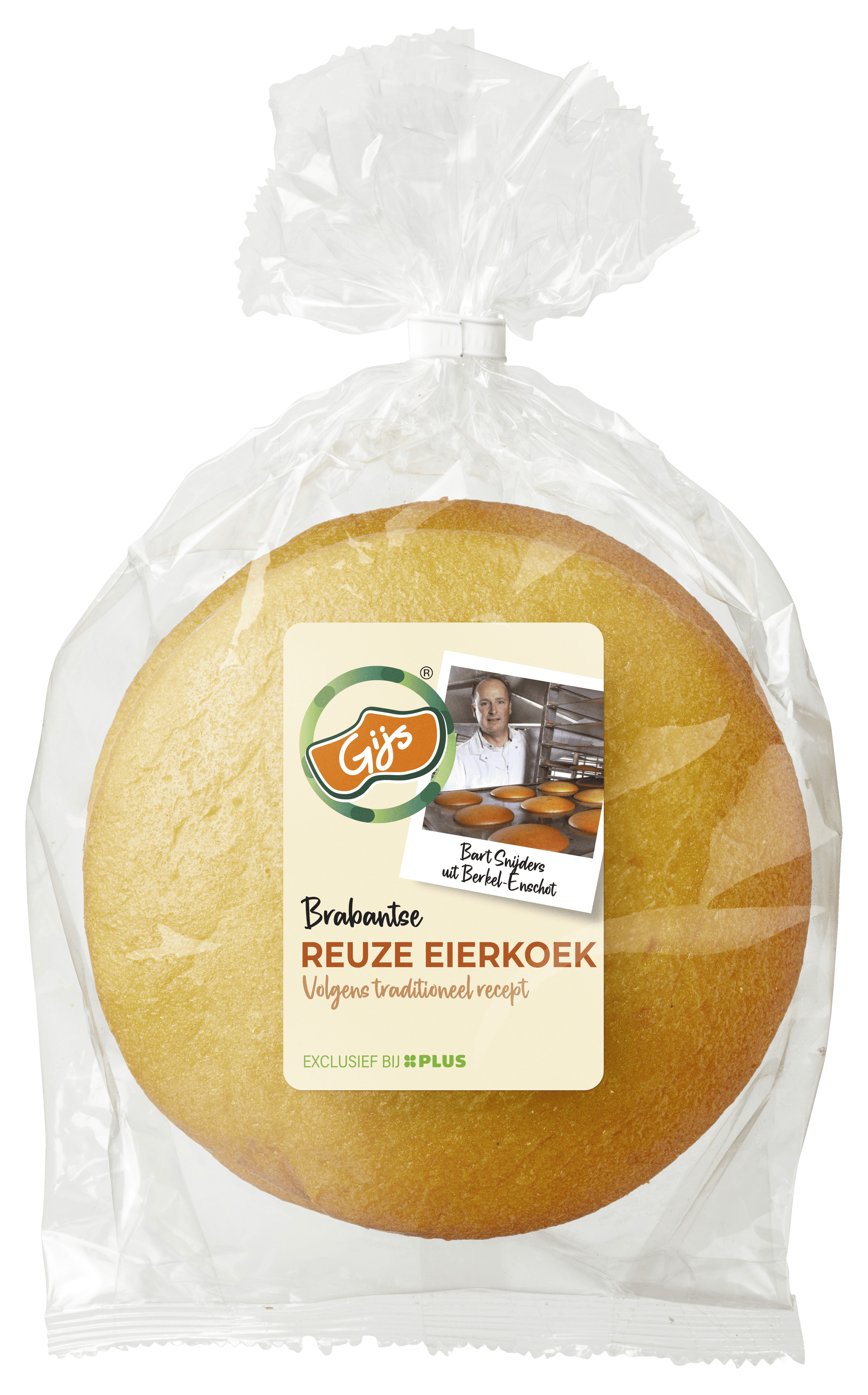 GIJS Brabantse eierkoek naturel Zak 400 g