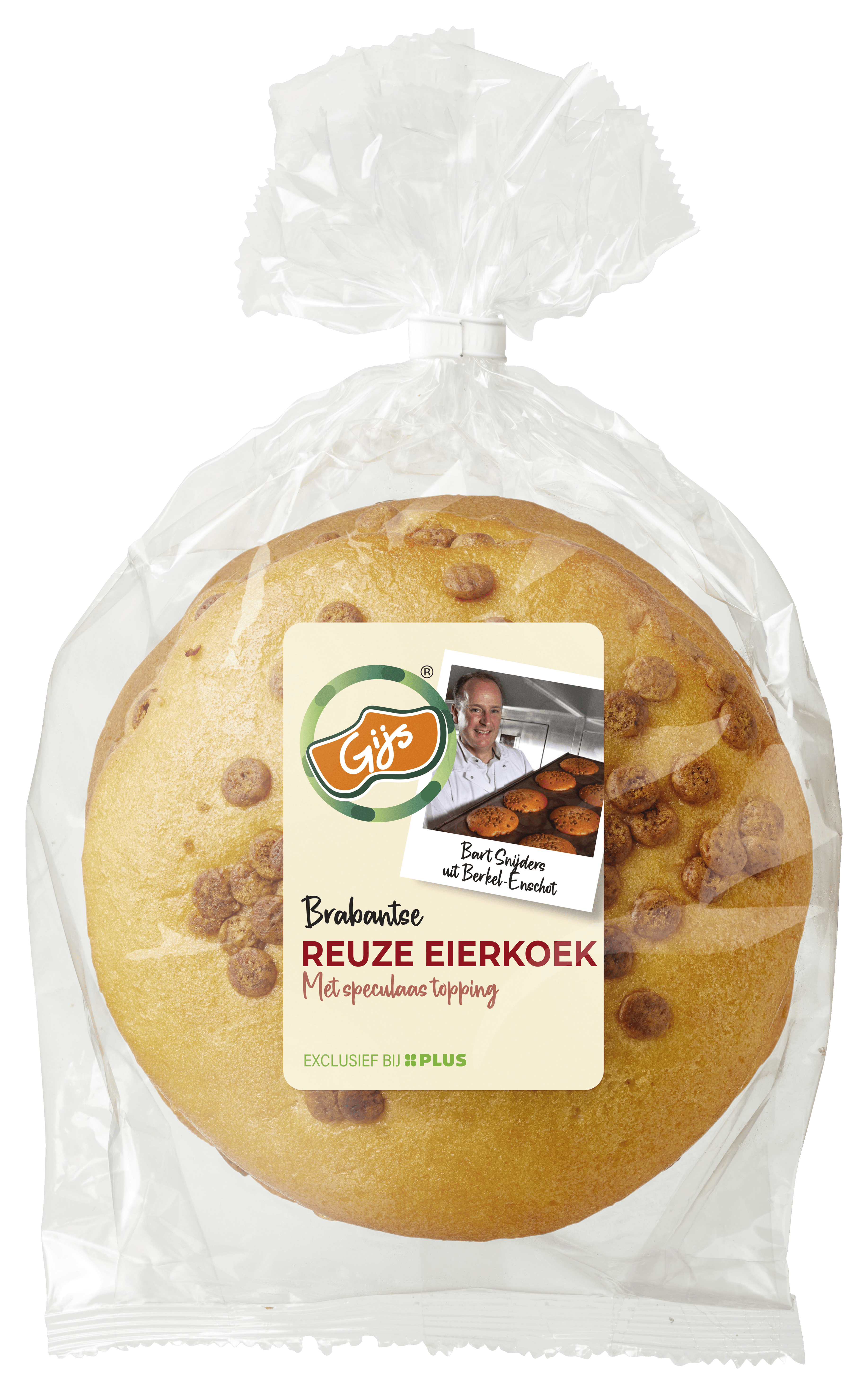 GIJS Brabantse eierkoek speculaas Zak 400 g