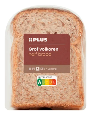 PLUS Volkoren tijger half Zak 1 st