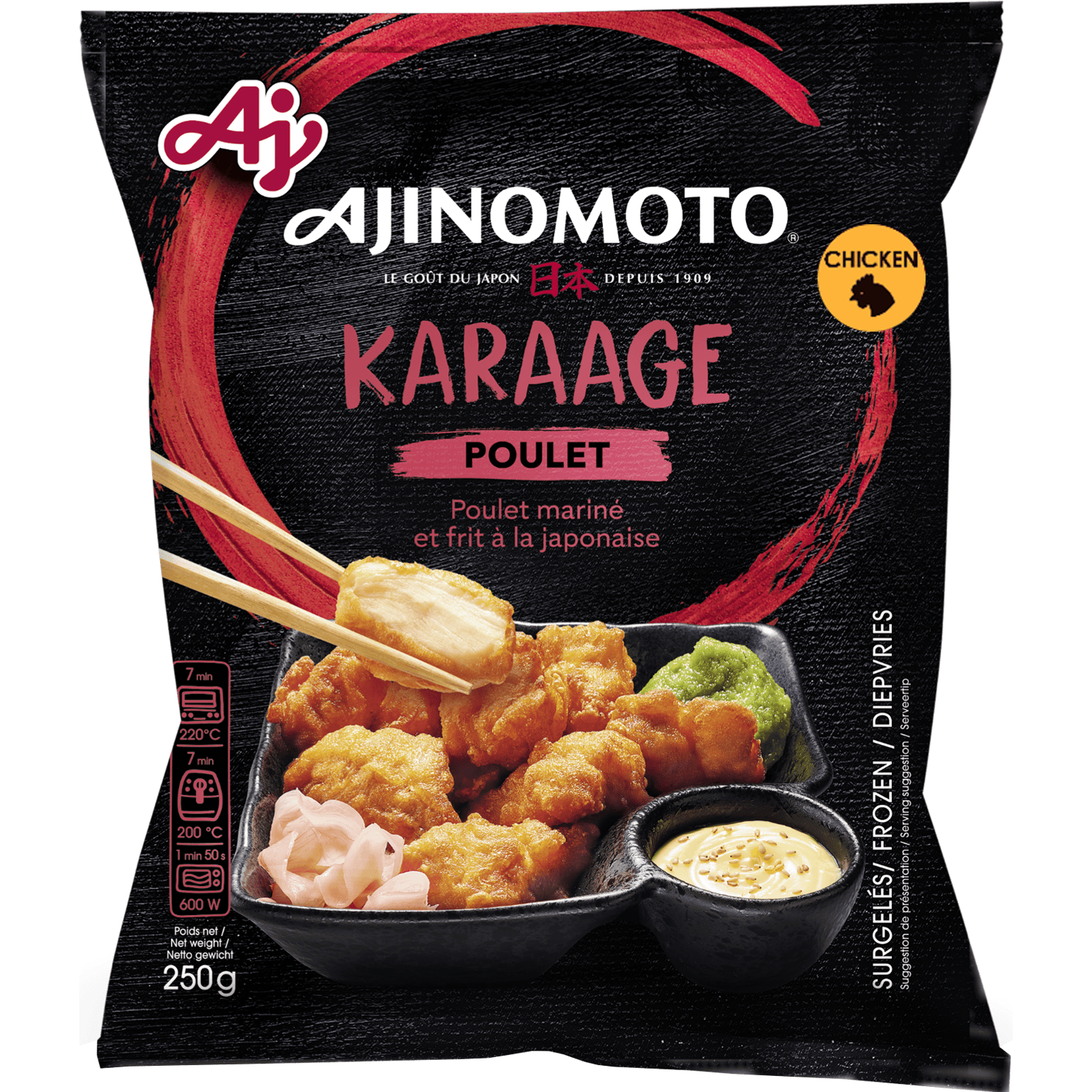 Aji-No-Moto Kip Kara-Age Zak 250 g