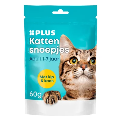PLUS Kattensnoepjes anti haarbal Stazak 70 g