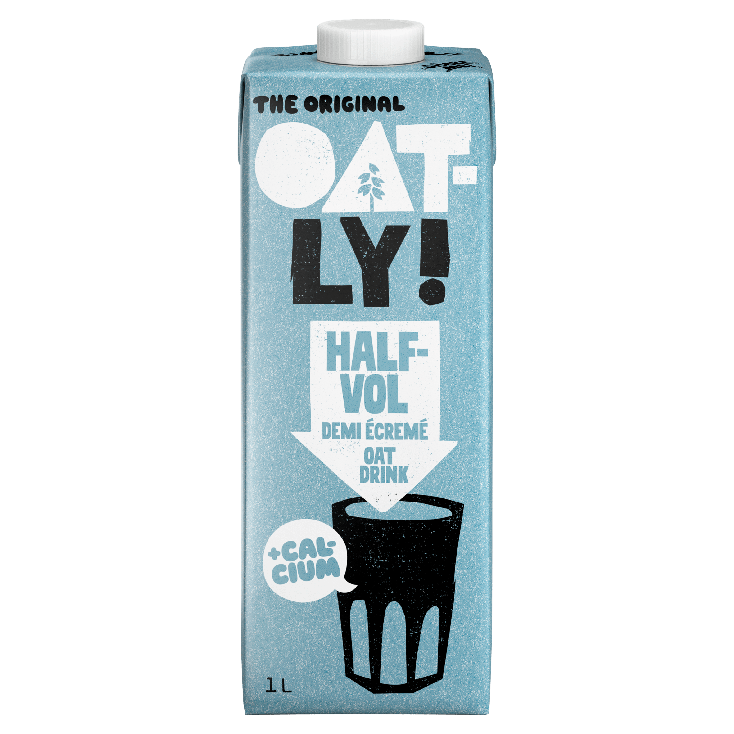 Oatly Gekoelde haverdrink halfvol Pak 1000 ml