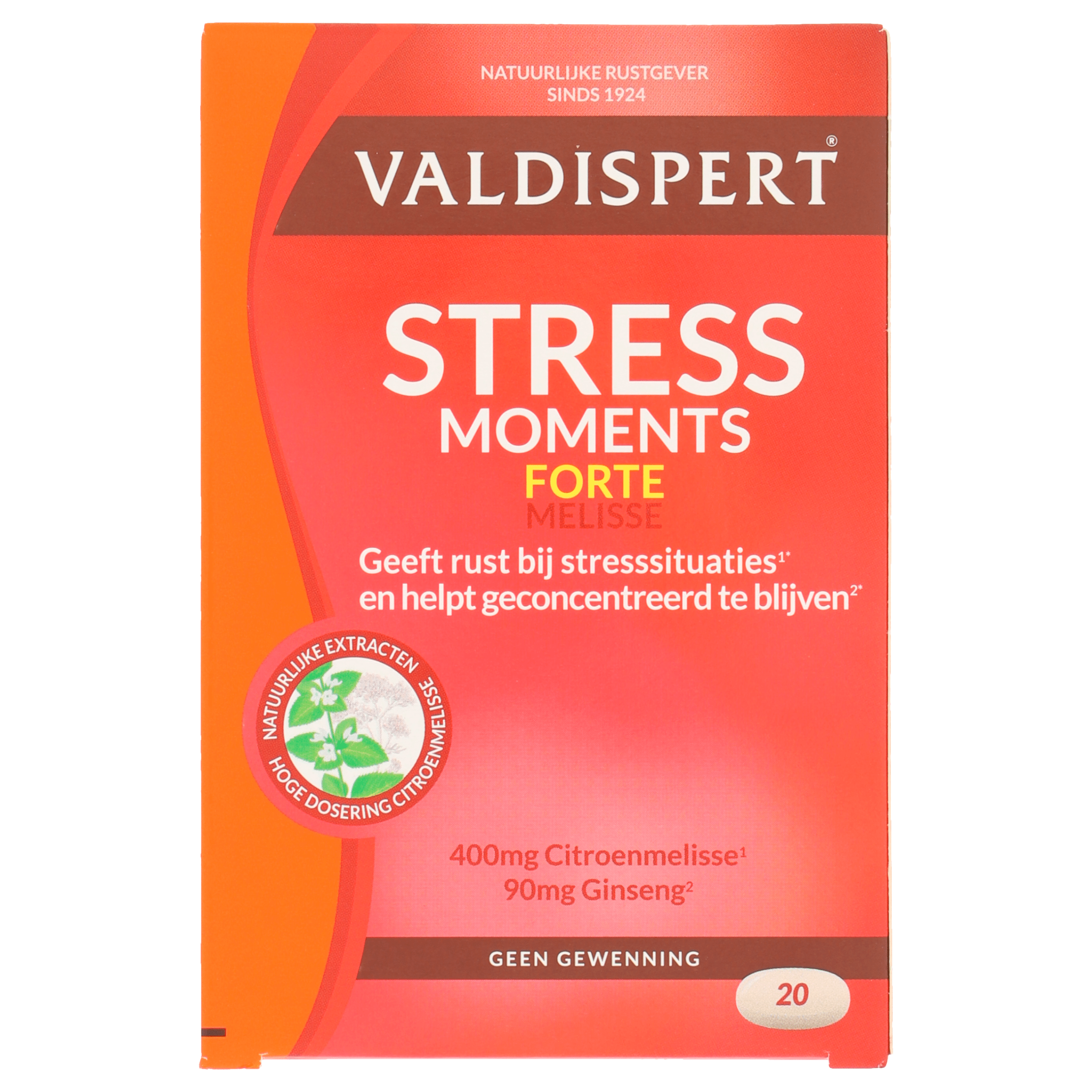 Valdispert Stress moments extra sterk Doos 24 g