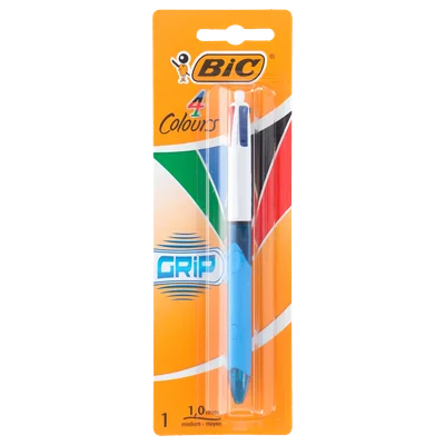 Bic 4 Colours medium grip Blister 1 st