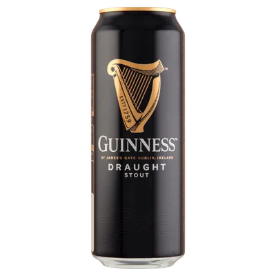 Guinness Draught bier Blik 500 ml