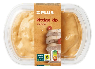 PLUS Pittige kip salade Kuipje 175 g
