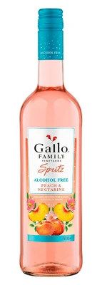 Gallo Spritz Peach &amp; Nectarine Alcoholvrij Fles 75 cl