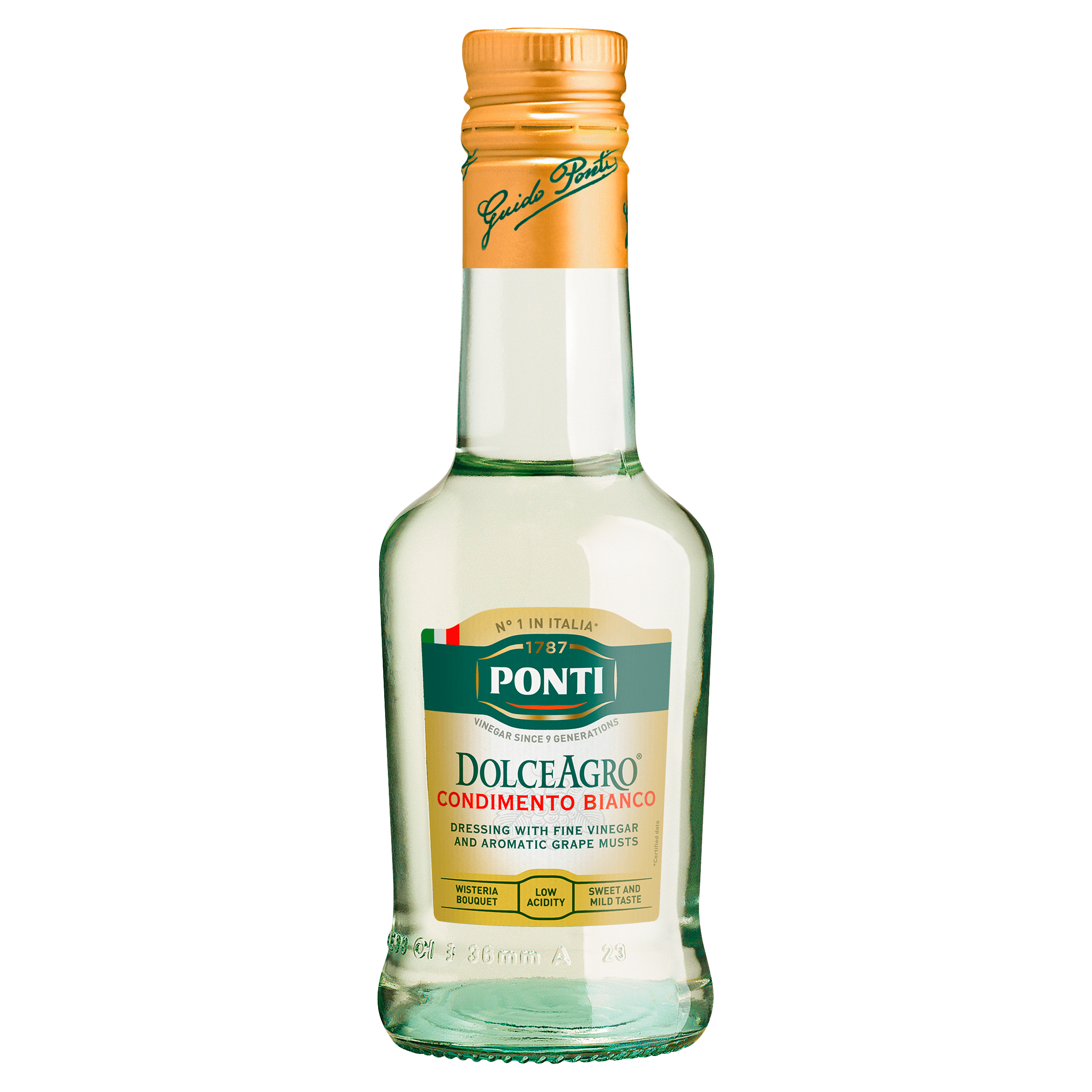 Ponti Condimento dolveagro bianco Fles 250 ml