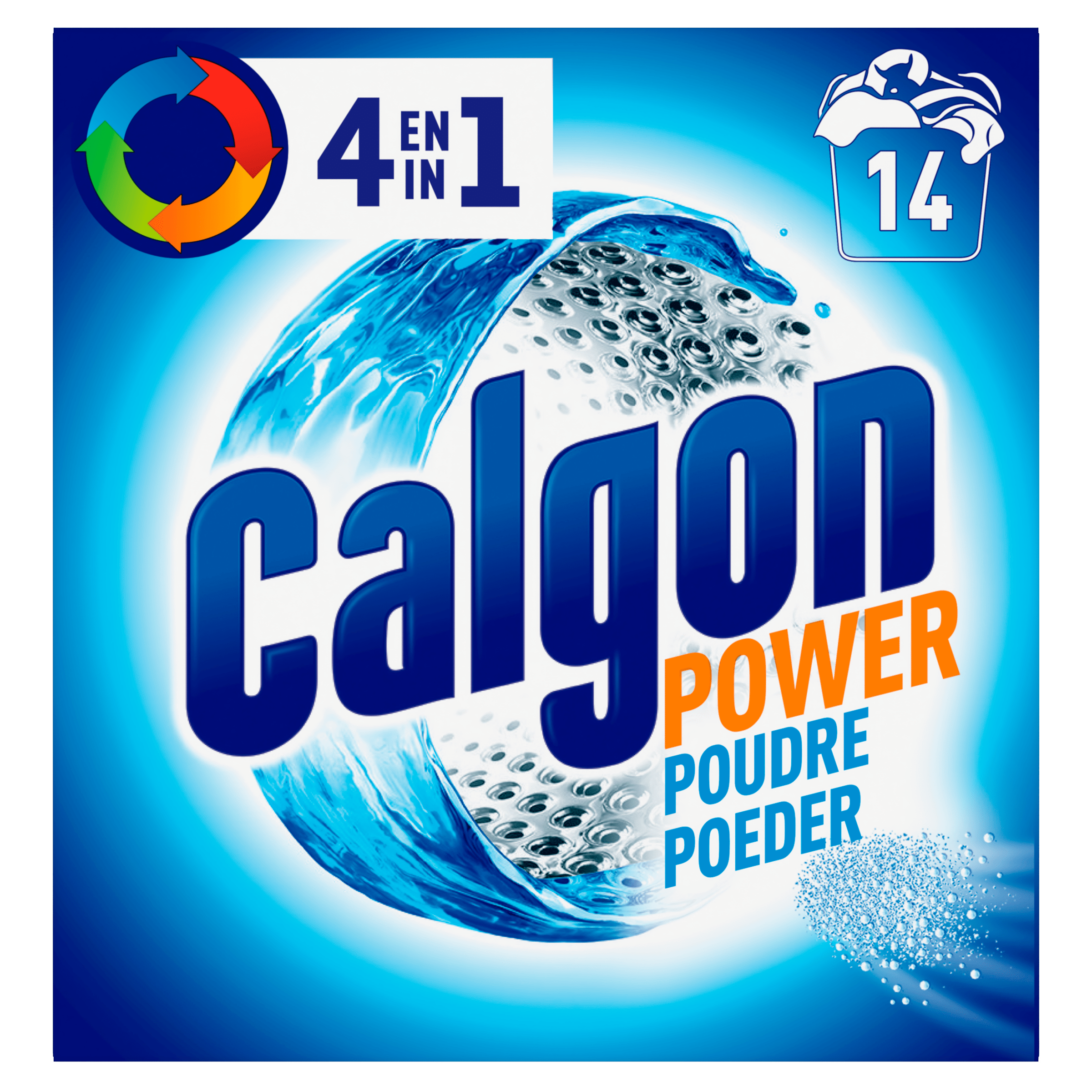 Calgon 4-in-1 Poeder 14w Doos 350 g