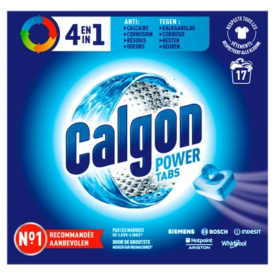Calgon Tabs 4in1 Doos 17 st