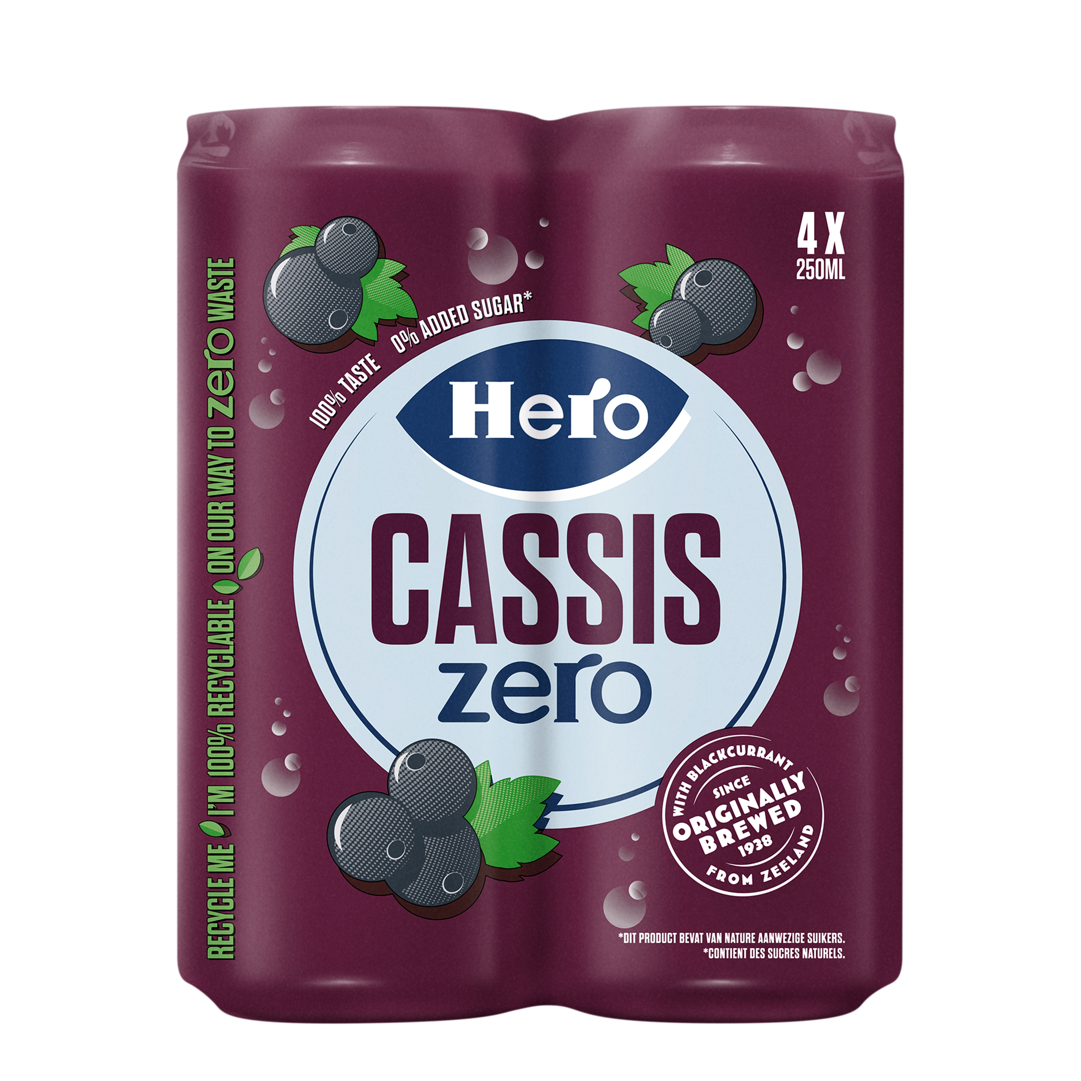 Hero Cassis zero Set 1000 ml
