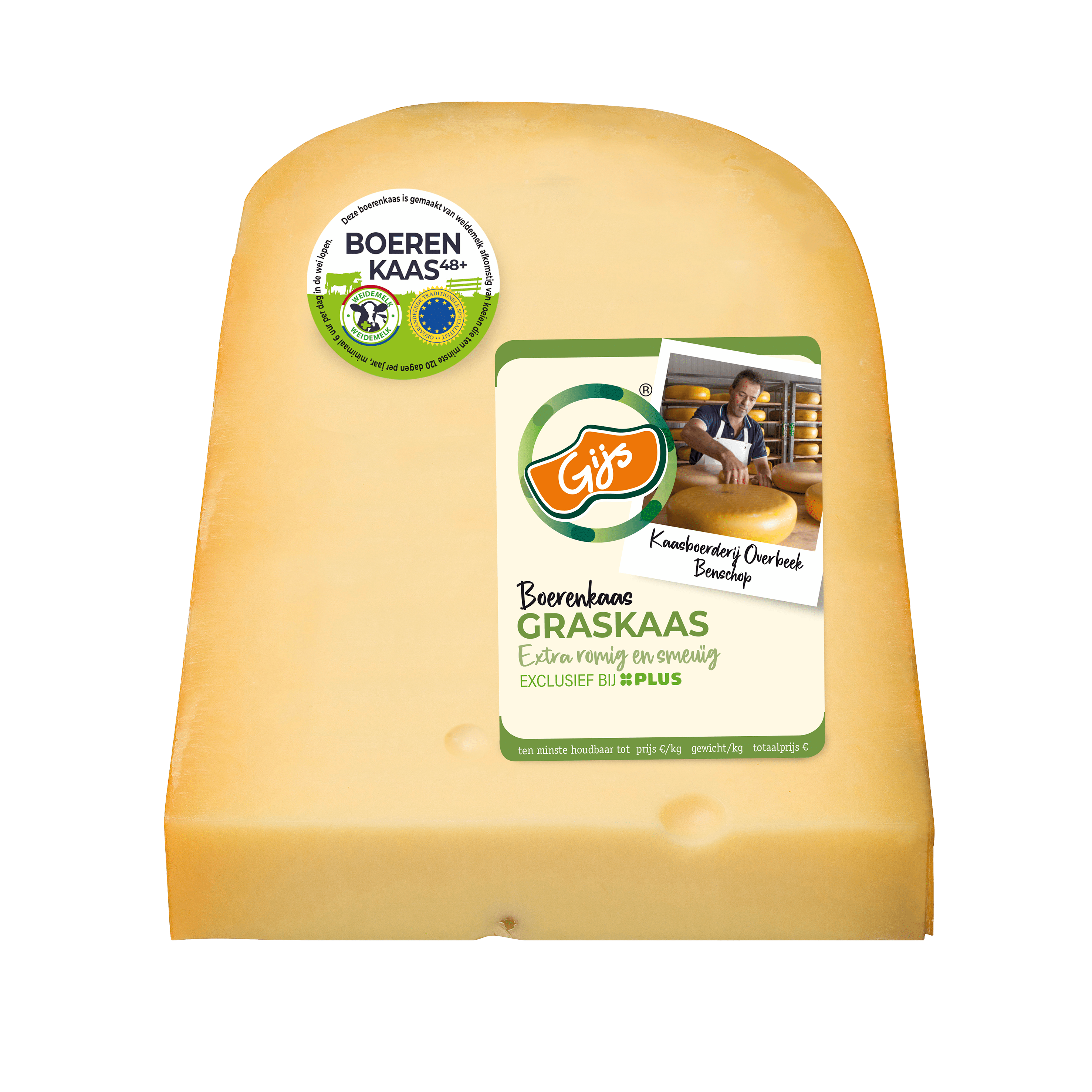 GIJS Boerenkaas jong stuk 600 gram