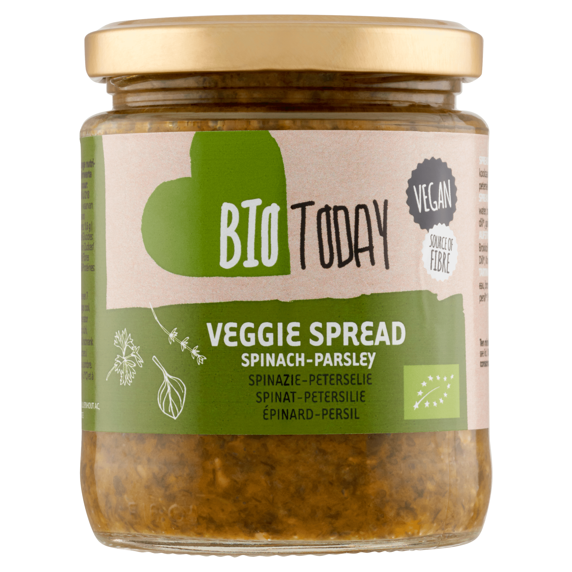 BioToday Spread Veggie Tomato Bio Pot 235 g