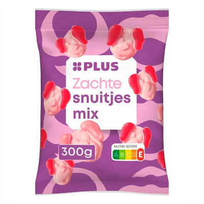 PLUS Zachte Snuitjes Mix Zak 300 g