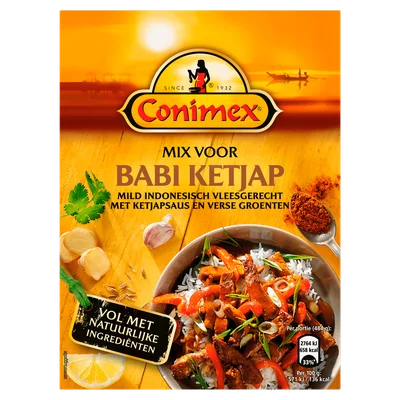 Conimex Mix voor babi ketjap Doos 80 g