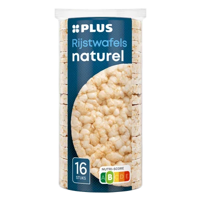 PLUS Rijstwafels Naturel