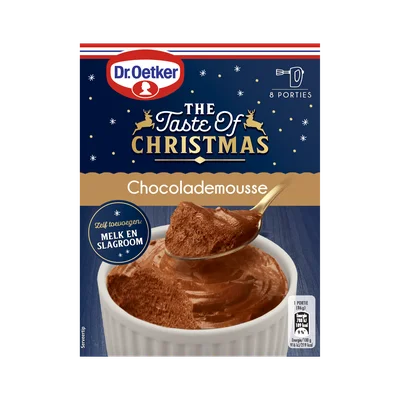 Dr. Oetker Chocolademousse Doos 190 g