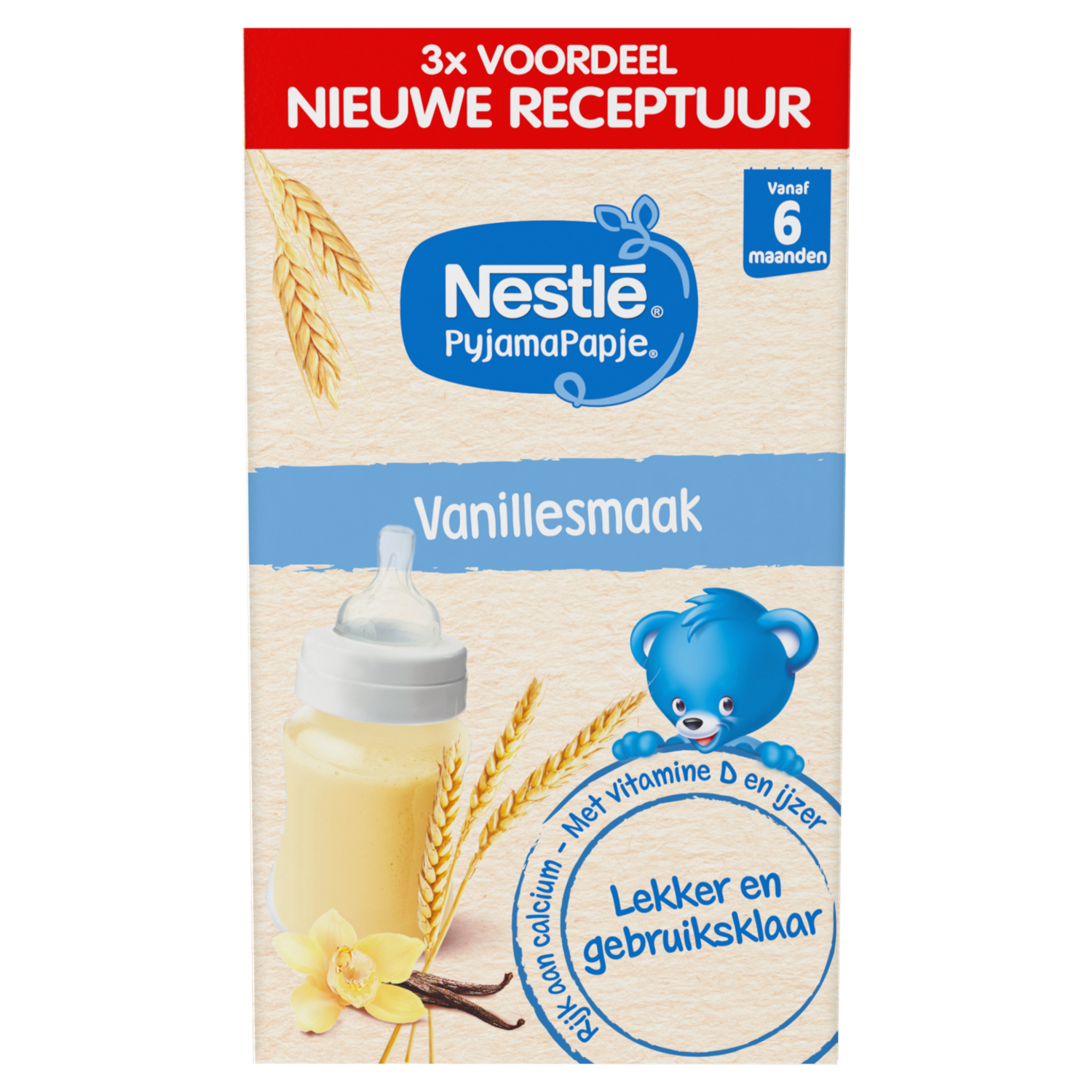 Nestlé 6+ PyjamaPapje vanille Pak 750 ml