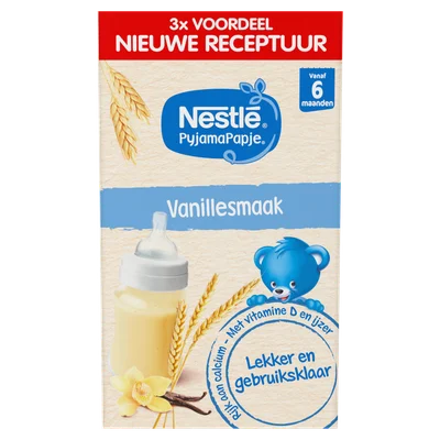 Nestlé 6+ PyjamaPapje vanille Pak 750 ml