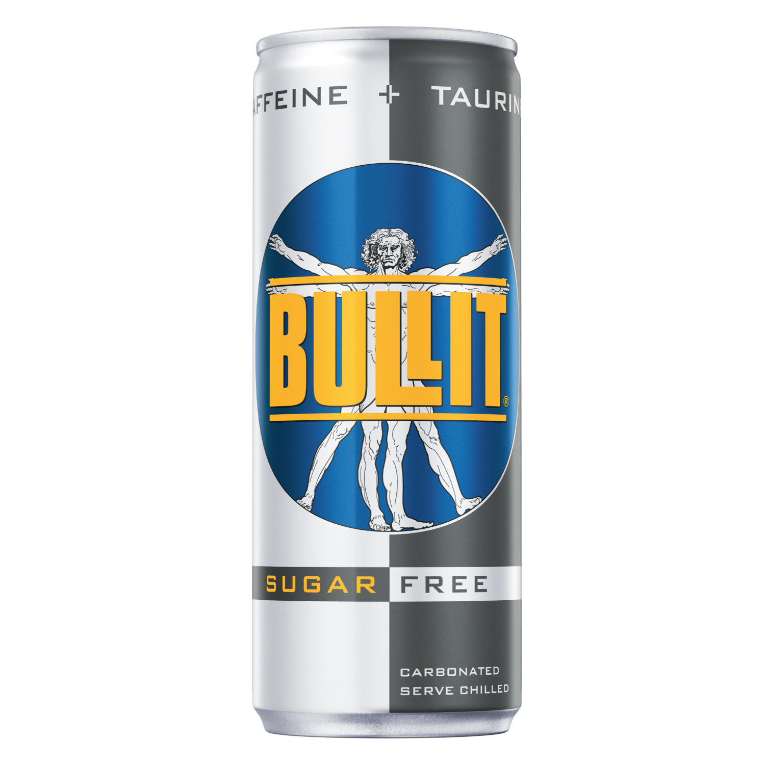 Bullit Energy drink sugar free Blik 250 ml