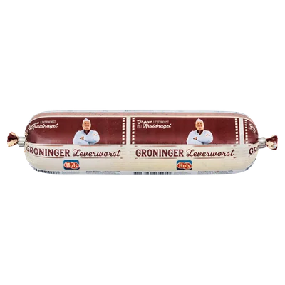 Huls Groninger leverworst Krimp 200 g